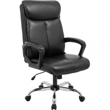 Офисное кресло Richman Бронкс Хром M-1 (Tilt) Чорна Фото