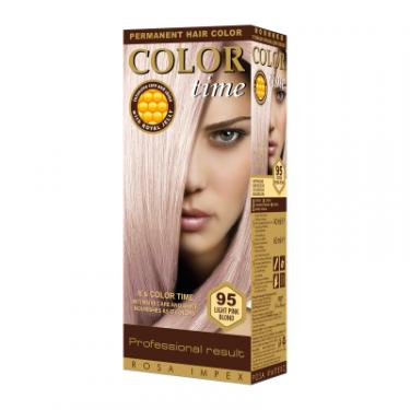 Краска для волос Color Time 95 - Світло-рожево-русявий Фото