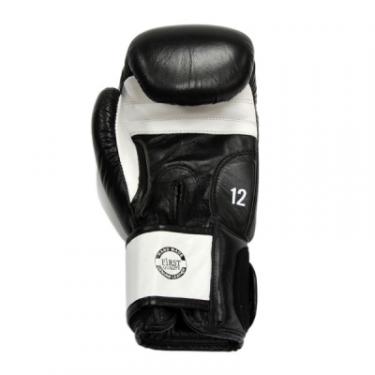 Боксерские перчатки Thor Sparring PU-шкіра 16oz Чорно-білі Фото 2