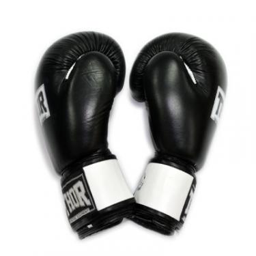 Боксерские перчатки Thor Sparring PU-шкіра 16oz Чорно-білі Фото 3