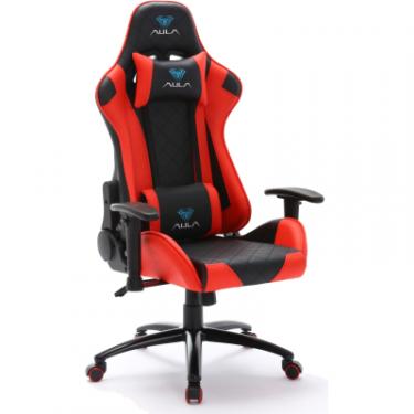 Кресло игровое Aula F1029 Gaming Chair Black/Red Фото 1