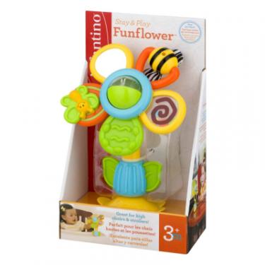 Развивающая игрушка Infantino на присосці Чарівна квітка Фото 1