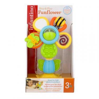 Развивающая игрушка Infantino на присосці Чарівна квітка Фото 2