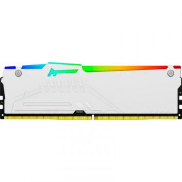 Модуль памяти для компьютера Kingston Fury (ex.HyperX) DDR5 128GB (4x32GB) 5600 MHz FURY Beast RGB White Фото 3