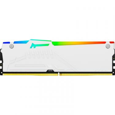 Модуль памяти для компьютера Kingston Fury (ex.HyperX) DDR5 16GB 5600 MHz FURY Beast White RGB Фото 2