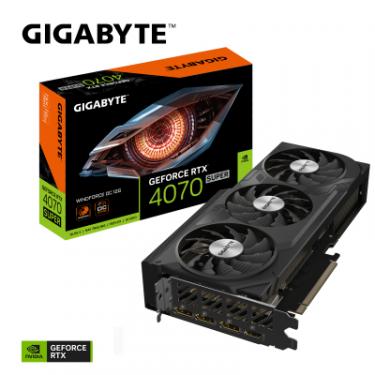 Видеокарта GIGABYTE GeForce RTX4070 SUPER 12Gb WINDFORCE OC Фото 5