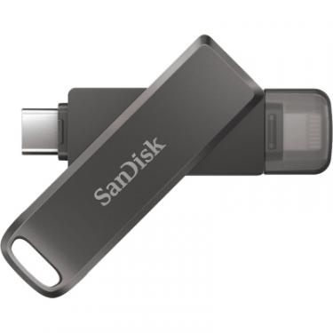 USB флеш накопитель SanDisk 256GB iXpand Luxe USB-C/Lightning Фото 2