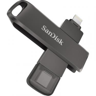 USB флеш накопитель SanDisk 256GB iXpand Luxe USB-C/Lightning Фото 3