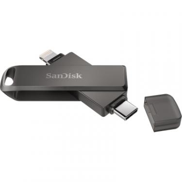 USB флеш накопитель SanDisk 256GB iXpand Luxe USB-C/Lightning Фото 4