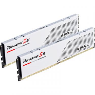 Модуль памяти для компьютера G.Skill DDR5 32GB (2x16GB) 5600 MHz Ripjaws S5 White Фото 1