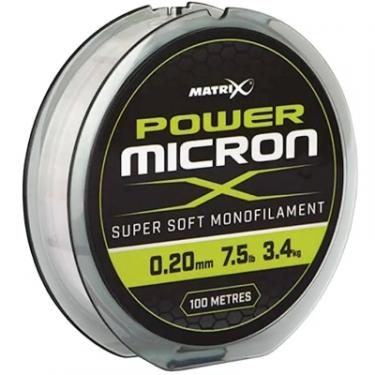Леска Matrix Power Micron X 100m 0.18mm 6.5lb/3.0kg Фото