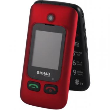 Мобильный телефон Sigma Comfort 50 Shell Duo Type-C Red Black Фото 2