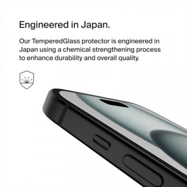 Стекло защитное Belkin iPhone 15 Plus/14 Pro Max TemperedGlass (1 Pack) Фото 7