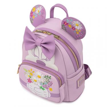 Рюкзак школьный Loungefly Disney - Minnie Mouse Holding Flowers Mini Backpac Фото 1