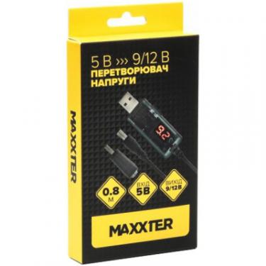 Кабель питания Maxxter USB-AM to 5.5/3.5mm 9/12V 0.8m Фото 3