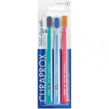 Зубная щетка Curaprox CS 5460 Ultra Soft Ультрам'яка Бірюзова + Блакитна Фото