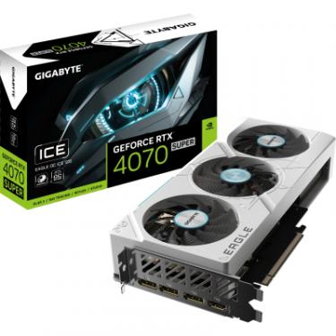 Видеокарта GIGABYTE GeForce RTX4070 SUPER 12Gb EAGLE OC ICE Фото 8