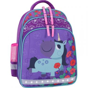 Рюкзак школьный Bagland Mouse 339 фіолетовий 498 (0051370) Фото