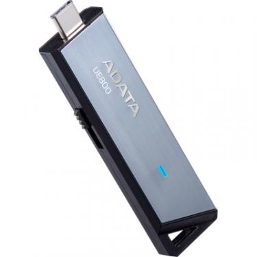 USB флеш накопитель ADATA 128GB Elite UE800 Silver USB3.1 Type-C Фото 2