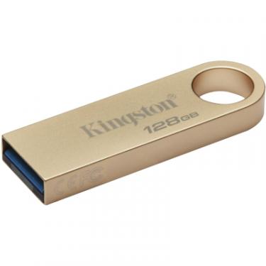 USB флеш накопитель Kingston 128GB DataTraveler SE9 G3 Gold USB 3.2 Фото 1