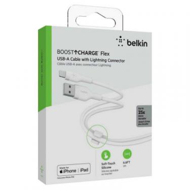 Дата кабель Belkin USB 2.0 AM to Lightning 2.0m White Фото 9