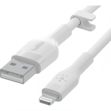Дата кабель Belkin USB 2.0 AM to Lightning 2.0m White Фото 2