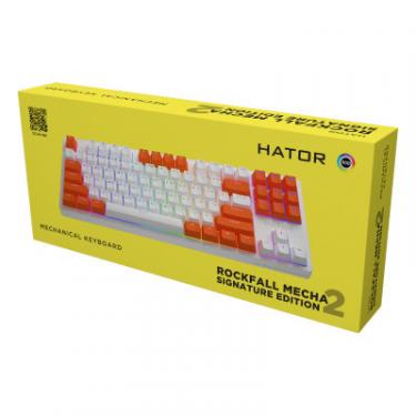 Клавиатура Hator Rockfall 2 Mecha Signature Edition USB White/White Фото 5