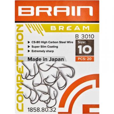 Крючок Brain fishing Bream B3010 4 (20 шт/уп) Фото 1