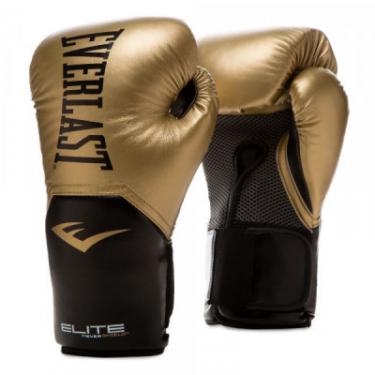 Боксерские перчатки Everlast Elite Training Gloves 870292-70-15 золотий 12 oz Фото
