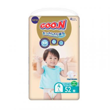 Подгузники GOO.N Premium Soft 9-14 кг Розмір 4 L На липучках 52 шт Фото