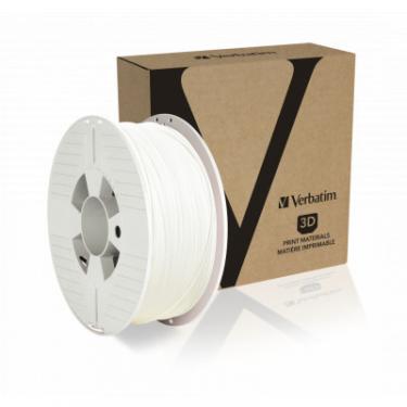 Пластик для 3D-принтера Verbatim ABS 1.75мм white 1kg Фото 1
