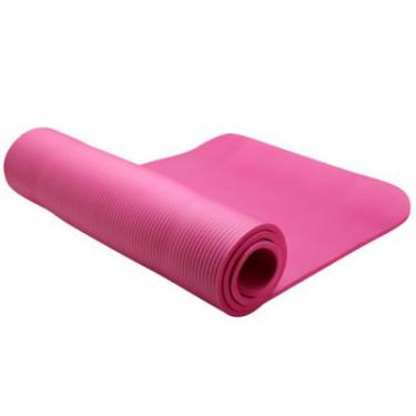 Коврик для фитнеса LiveUp NBR Mat 180x60x1.2 см Рожевий LS3257-p Фото