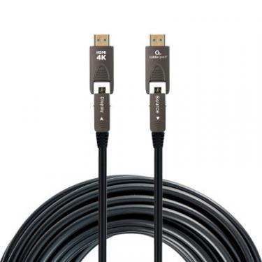 Кабель мультимедийный Cablexpert HDMI to HDMI A/D to A/D 30.0m V.2.0 4K 60Hz Optic Фото 1