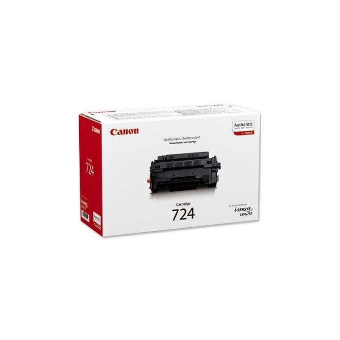 Картридж Canon 724 black (6K) LBP-6750dn Фото