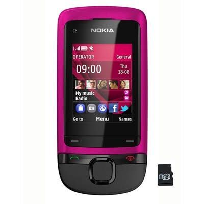 Мобильный телефон Nokia C2-05 Pink Фото