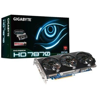 Видеокарта GIGABYTE Radeon HD 7870 2048Mb OverClock Фото