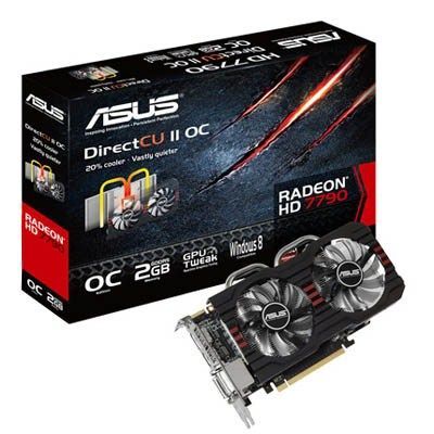 Видеокарта ASUS Radeon HD 7790 2048Mb DCII OC Фото