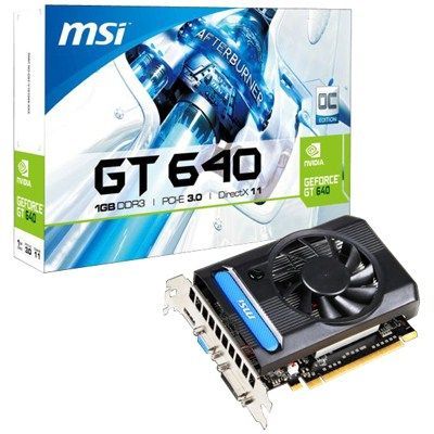 Видеокарта MSI GeForce GT640 1024Mb Фото