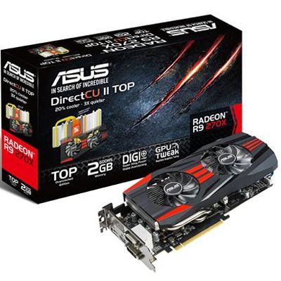 Видеокарта ASUS Radeon R9 270X 2048Mb DCII TOP Фото