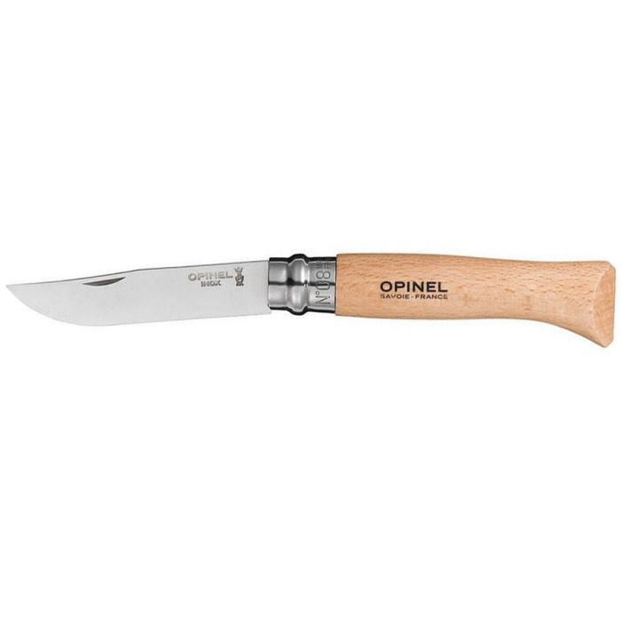 Нож Opinel №8 Inox VRI, без упаковки Фото