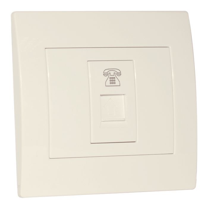 Телефонная розетка Sven SE-126 ivory Фото