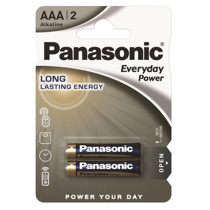 Батарейка Panasonic AAA LR03 Everyday Power * 2 Фото