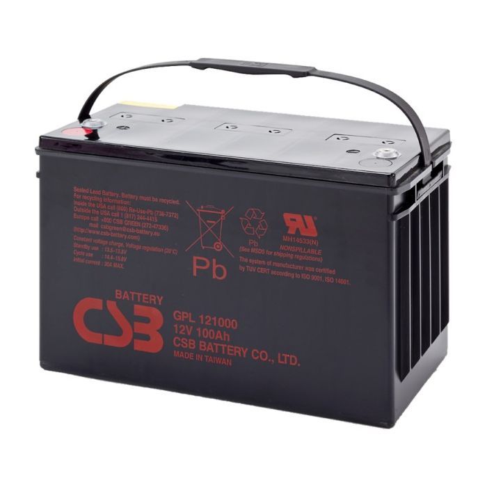 Батарея к ИБП CSB 12В 100 Ач Фото