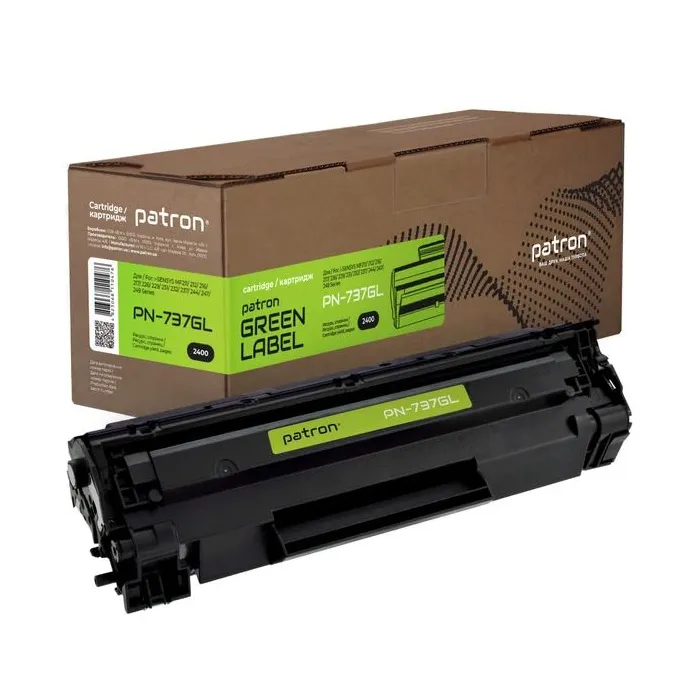 Картридж Patron CANON 737 GREEN Label Фото