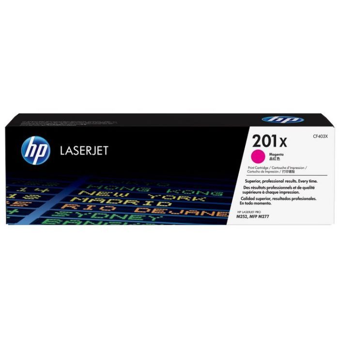 Картридж HP CLJ 201X Magenta Фото