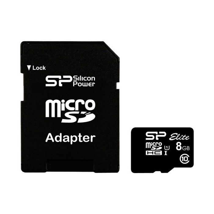 Карта памяти Silicon Power 8Gb microSDHC class 10 Фото
