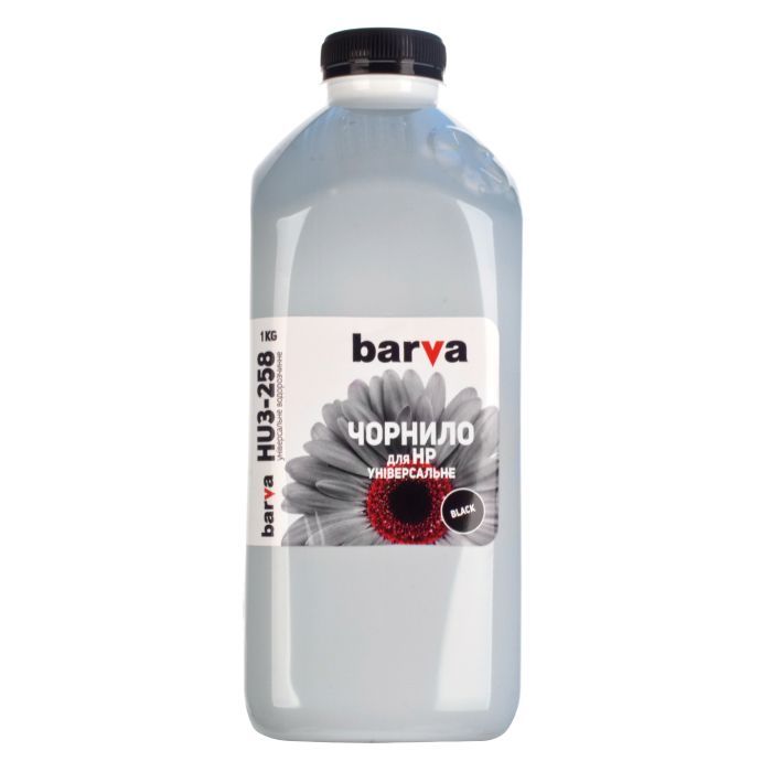 Чернила Barva HP Universal №3 BLACK 1кг Фото
