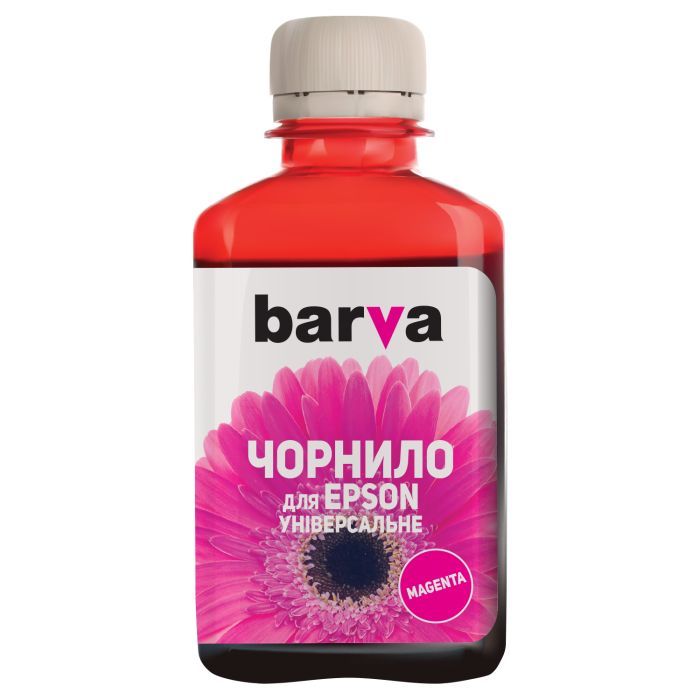 Чернила Barva Epson universal 1, water-soluble, 180г MAGENTA Фото