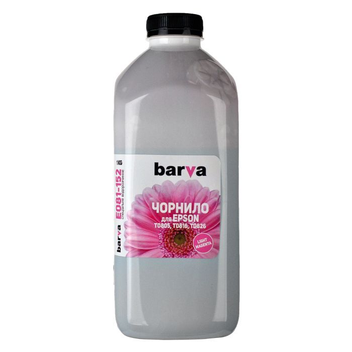 Чернила Barva EPSON T0816 LIGHT MAGENTA 1кг Фото