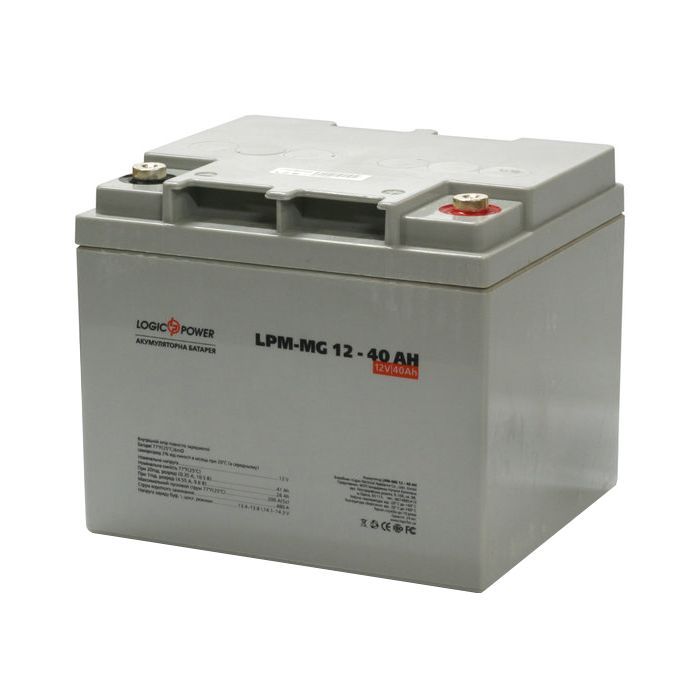 Батарея к ИБП LogicPower LPM MG 12В 40Ач Фото